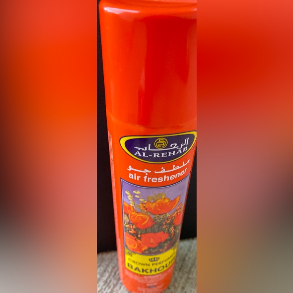 Rehab Bright Orange Air Freshener from Dubai
